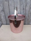 Vintage 1950 s Regal Supreme Pink Aluminum Ice Bucket Mid Century Modern 