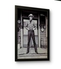 8x10 Framed Vintag Frank Sinatra In A Scene From His 1956 Western-johnny Concho 