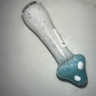 6ct 3    Glass Thick Tobacco Chillum One Hitter Diff Colors Free Ship    mushroom
