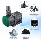 Fish Tank Pump 1600 Gph Aquarium Pump Amphibious Submersible Water Pump Pond    