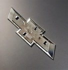 2019-2021 Chevrolet Silverado 1500 Bowtie Front Grille Emblem Badge Chrome Black