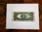 1917  2  Bill Leagl Tender Large Size Note Fr60 Speelman white Red Seal