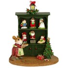 Wee Forest Folk Mini Yule Log  Wff  M-337m  Tiny Version 1 2  Tall 