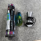 Lava The Original 14 5 In Motion Lamp Silver Blue Liquid Green Wax Box 25w