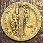 1918 P Mercury Dime 90  Silver   free Shipping  