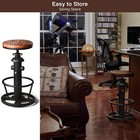 American Antique Steampunk Deco Vintage Industrial Bar Stool Retro Stylish Fi   