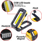 Led Rechargeable Magnetic Work Lights Cob Mechanic Lights 1200 Lumens  Magnetic