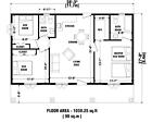 Custom Cottage House Plans 3 Bedroom   2 Bathroom With Free Cad   Pdf Files
