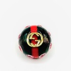 Gucci Women s Gold Sylvie Vintage Grg Web Brooch Pin With Crystals 540345 8518