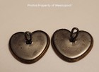 Antique Carhartt Heart Shaped Button W Trolley Overalls Great Shape Qty 2