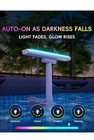 Solar-powered Pool Fountain With 10-color 4-mode Led Lights  Above inground P   