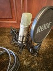 Rode Nt1 5th Generation Studio Condenser Microphone With Shock Mount Pop Filter