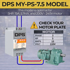 Single To 3 Phase Converter  Use 5hp 3 7kw  15a Motor 200v-240v Only  My-ps-7 5