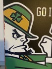 Guinness Beer Metal Sign - Notre Dame University Fighting Irish Stout