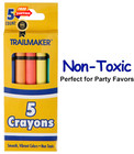 Trail Maker Wholesale Bright Wax Coloring 5 Count  pack Of 24   24 Pack