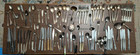 Large Lot 28lb Of Assorted Vintage Flatware   Serving Pieces Steel silver Plated