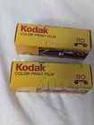 2 Lot Kodacolor Vr Camera Film 400 Kodak 110 Color Print 12 Exposures Expire 88