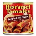  4 Pack  Hormel Beef Tamales In Chili Sauce  Shelf-stable  15 Oz Steel Can