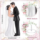 4 5  Wedding Bride And Groom Cake Topper Vintage Elegant Wedding Cake Topper Cou