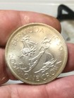 1959 Bermuda One Crown Silver Coin Free Shipping