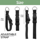 4 Pcs Add A Bag Strap Luggage Strap Jacket Gripper Heavy Duty Luggage Straps    