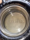 Vintage Firestone Tractor Tire Ashtray Glass Insert Gum Dipped 