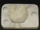 Vtg Ceramic Slip Casting Mold Hen Mini Max Mm39 With Finished Chicken