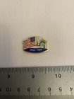 American Flag Statue Of Liberty 1886-1986 Lapel Pin P134