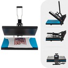 16  X 24  Clamshell Heat Press Machine For T-shirt Digital Transfer Sublimation 
