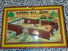  vintage Playset  1968 Loius Marx   Co Carry All Fort Apache 