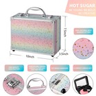 Hot Sugar Whole Makeup Gift Set For Girls With Reusable Train Case Eyeshadow 04