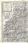 Rare Antique Engraved 1794  new Map Of Switzerland  From Kitchin s General Atlas