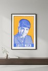             Retro Safety Match Design Poster - 1970s Vintage Art - 24x36    - 200gsm