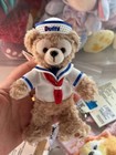 Authentic Disney Duffy Shelliemay Bear Sailor Keychain Plush Pendant 2024 New