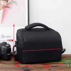 Black Camera Protective Bag Shoulder Pouch Zipper Case For Nikon Canon Sony Dslr