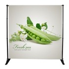 8 X10ft Step And Repeat Banner Stand Adjustable Backdrop Telescopic Banner Stand