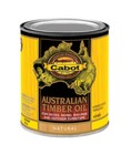 Cabot 140 0003400 005 Natural Oil-based Australian Timber Oil 1 Qt   pack Of 4 