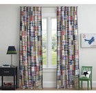 Pottery Barn Kids Madras Plaid Lined Drapes 1 Panel 44x 84 Curtain