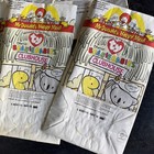 Mcdonald   s Ty Beanie Teenie Babies 1998 Paper Happy Meal Bag Clubhouse Lot 8