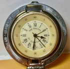 The Dalvey St  Elmo Travel alarm Clock With Box - New Battery Runs Well