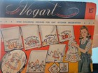 Vintage 1950s  Vogart Embroidery Transfer 127 Uncut Dancing Veggie Tea New