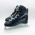 Lake Placid Everest Women s Figure Ice Skates Size 10 Black Mint Lp696w W  Box
