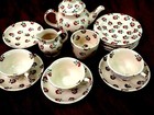 Vintage Emma Bridgewater 14 Piece Doll s child s Tea Set