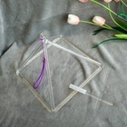 10  Quartz Clear Crystal Singing Pyramid Tetrahedron For Energy Healing Therapy