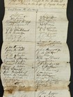 1879 Antique Petition Confluence Somerset Fayette Pa Bridge Construction Citizen