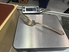 Gorham Lansdowne Sterling Silver Cold Meat Serving Fork Pat 1917 Monogram D 56g