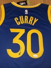 Stephen Curry Signed Autographed Warriors Swingman Jersey Jsa Coa