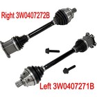 Front Cv Axle Drive Shafts For 2003-2012 Bentley Continental Gt Gtc Flying Spur