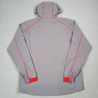 Wru Wales Rugby Union Jacket Men Large Gray Under Armour Quarter Zip Pullover