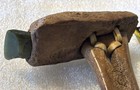 Alaska Eskimo Artifact Adze With Jade Blade